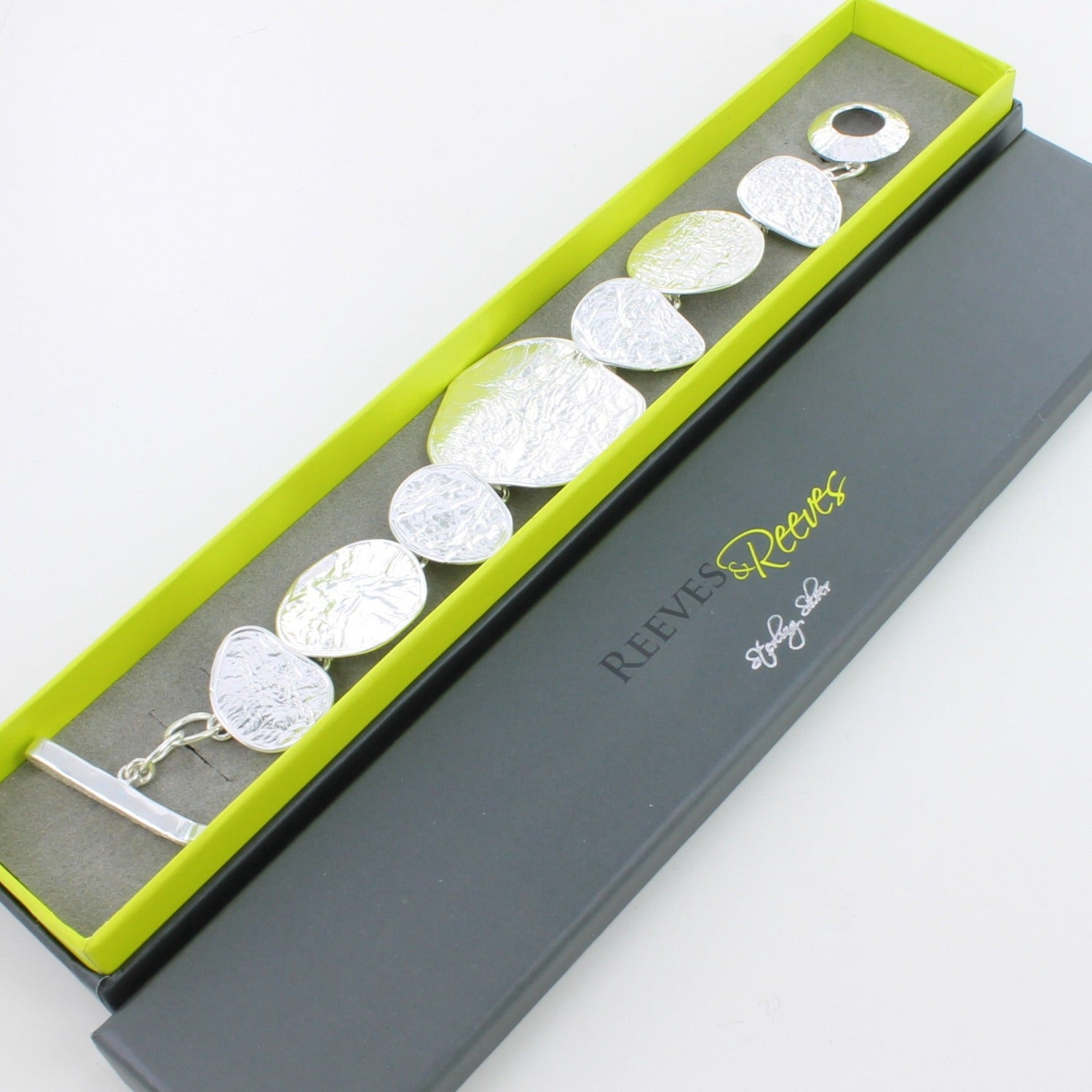Glimmer Sterling silver Bracelet - Reeves & Reeves