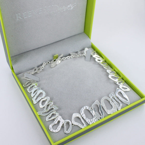 Gloria Sterling Silver Necklace - Reeves & Reeves