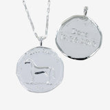 Horse Coin Sterling Silver Necklace - Reeves & Reeves