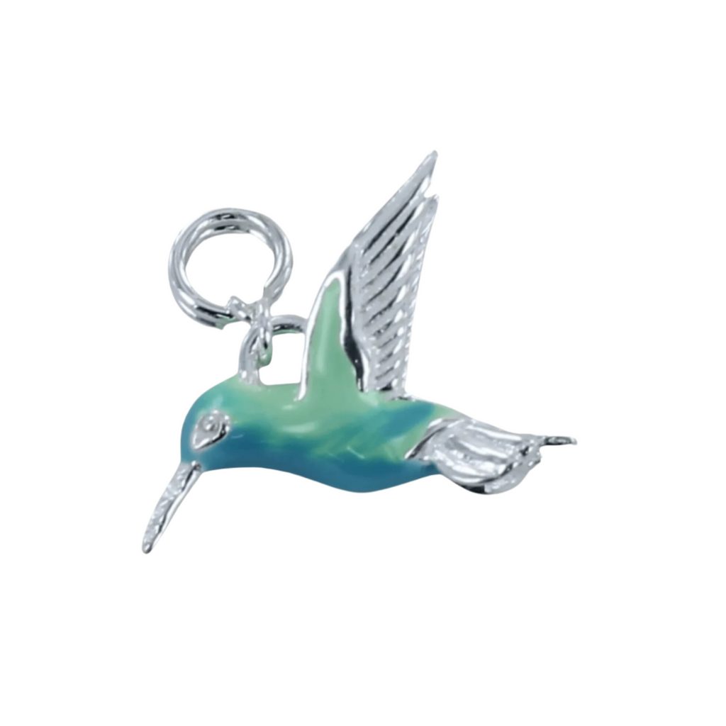 Hummingbird Sterling Silver Charm