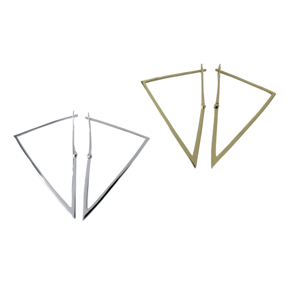 Iso Triangle Hoop Earring - Reeves & Reeves