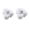 Labrador Dog Sterling Silver Earrings - Reeves & Reeves