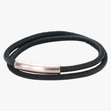 Nappa Double Leather Bracelet - Reeves & Reeves