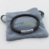 Odd Job Leather Bracelet - Reeves & Reeves