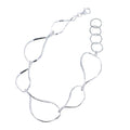 Pear Drop Sterling Silver Bracelet - Reeves & Reeves