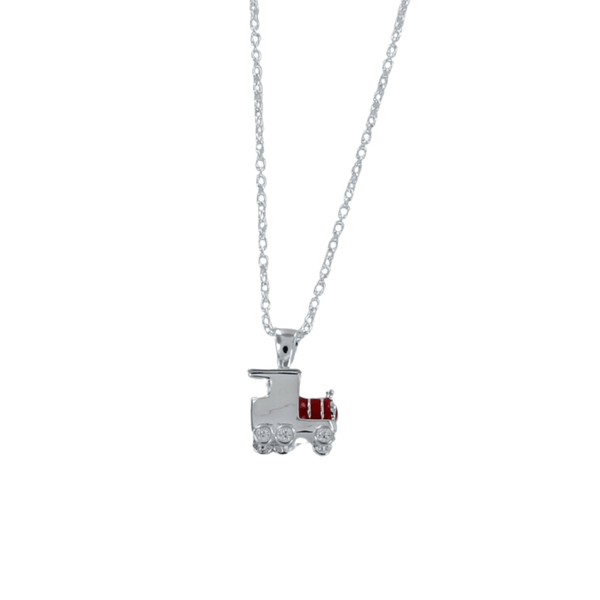 Red Train Necklace - Reeves & Reeves