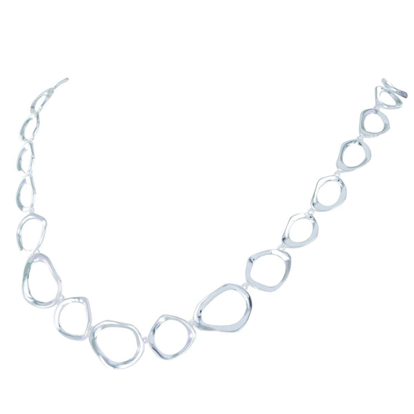 Ringlets Sterling Silver Necklace - Reeves & Reeves