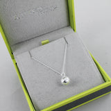 Silver Football Necklace - Reeves & Reeves