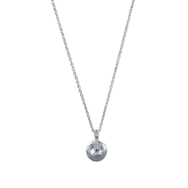Silver Football Necklace - Reeves & Reeves
