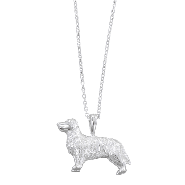 Silver Retriever Necklace - Reeves & Reeves