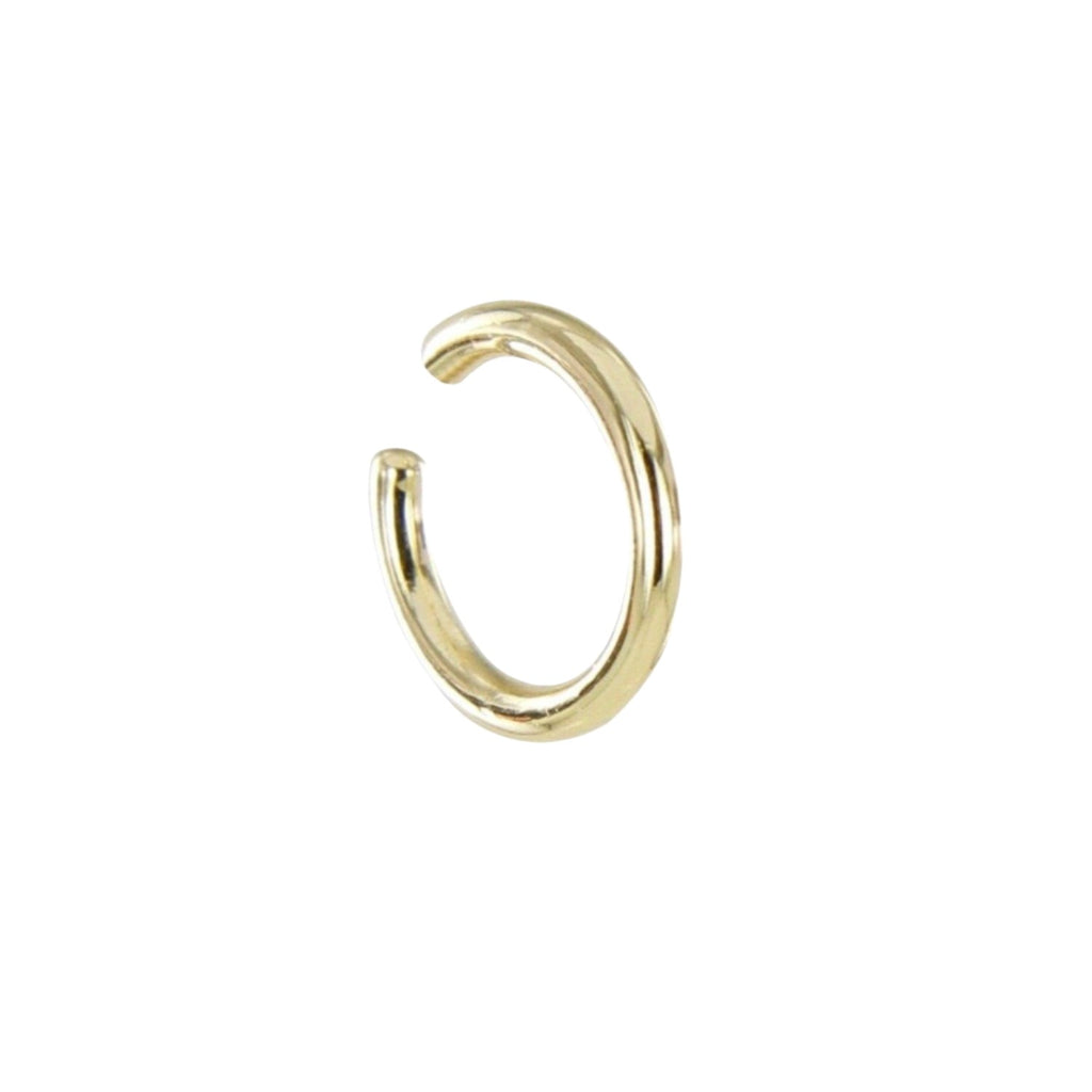 A simple ear cuff in sterling silver with 18ct gold plating.