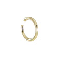 A simple ear cuff in sterling silver with 18ct gold plating.