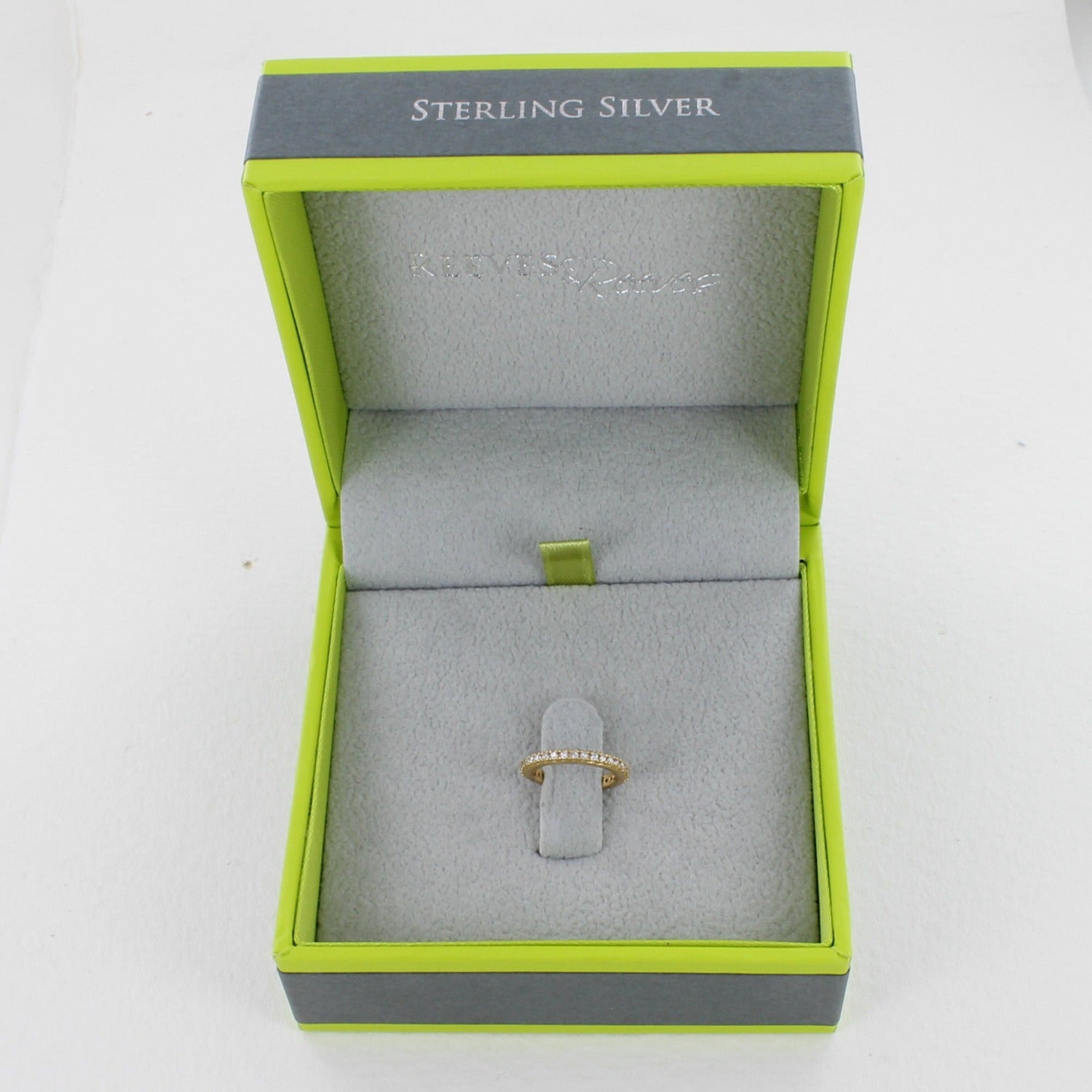 Single Sterling Silver Pavé Ear Cuff - Reeves & Reeves