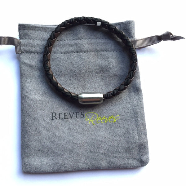 Spectre Leather Bracelet - Reeves & Reeves