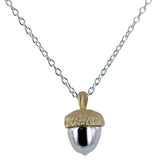 Sterling Silver Acorn Necklace - Reeves & Reeves