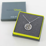 Sterling Silver and Gold Birch Necklace - Reeves & Reeves