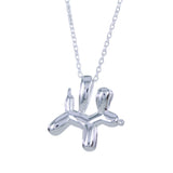 Sterling Silver Balloon Design Dog Necklace - Reeves & Reeves