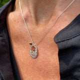 Sterling Silver Birds Nest Necklace - Reeves & Reeves