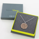 Sterling Silver Broderie Necklace - Reeves & Reeves
