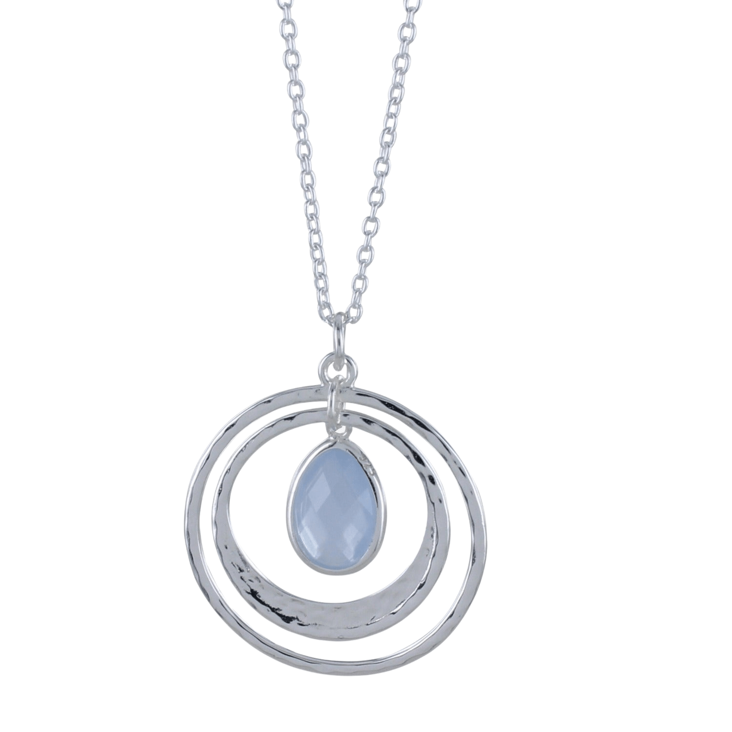 Candy Two Stone Ring Pendant | Sterling Silver – Reeves & Reeves