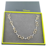 Sterling Silver Continuous Snaffle Large Necklace - Reeves & Reeves