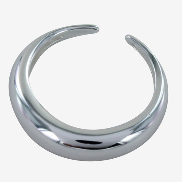 Sterling Silver Crescent Ring - Reeves & Reeves