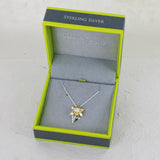 Sterling Silver Daffodil Necklace - Reeves & Reeves
