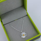 Sterling Silver Daisy Necklace - Reeves & Reeves
