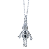 Sterling Silver Dolly Charm Necklace - Reeves & Reeves