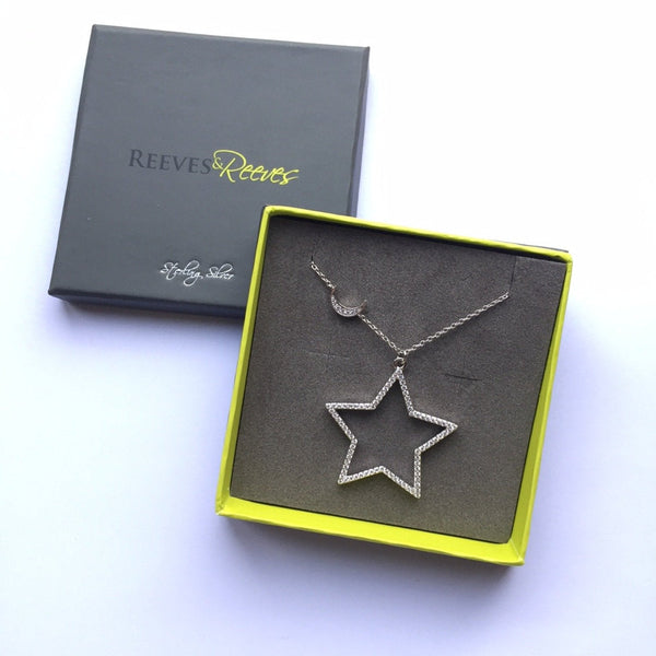 Sterling Silver Estrella Necklace - Reeves & Reeves