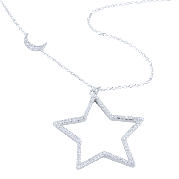 Sterling Silver Estrella Necklace - Reeves & Reeves