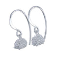 Sterling Silver Hedgehog Drop Earrings - Reeves & Reeves