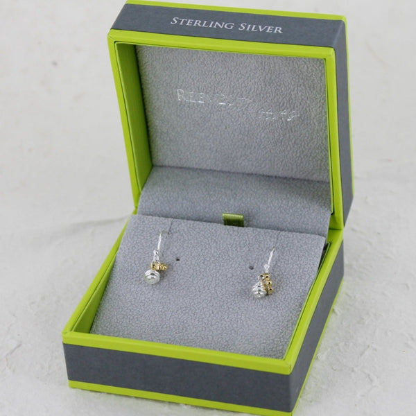 Sterling Silver Honey Pot Earrings - Reeves & Reeves