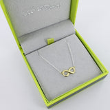 Sterling Silver Infinity Necklace - Reeves & Reeves