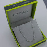 Sterling Silver Large Beaded Chain - Reeves & Reeves
