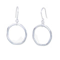 Sterling Silver Live Life To The Full Earrings - Reeves & Reeves