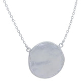 Sterling Silver Penny Necklace - Reeves & Reeves