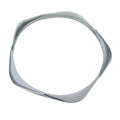 Sterling Silver Pentagon Bangle - Reeves & Reeves