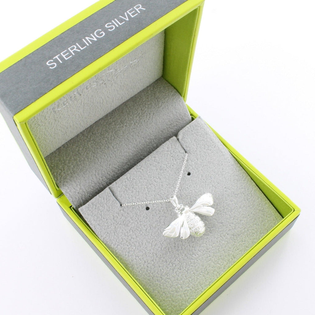 Sterling Silver Queen Bee Necklace - Reeves & Reeves