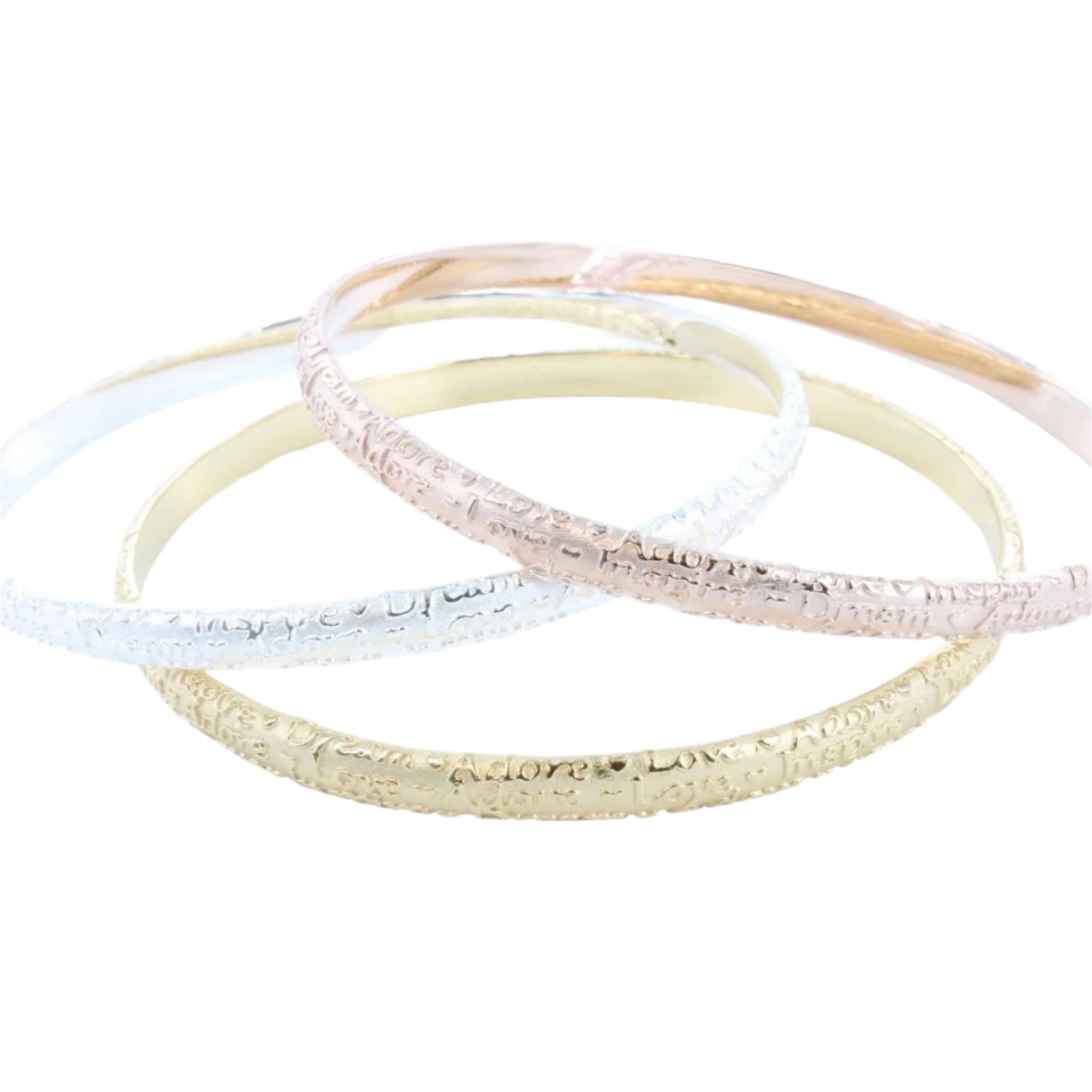Sterling Silver Scriptura Bangle - Reeves & Reeves