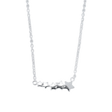 Sterling Silver Shooting Star Necklace - Reeves & Reeves