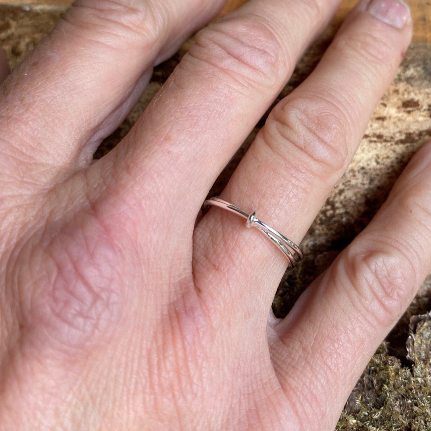 Sterling Silver Stack Ring - Reeves & Reeves
