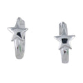 Sterling Silver Star Sleeper Earrings - Reeves & Reeves
