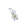 Sterling Silver Teddy Bear Charm Bracelet - Reeves & Reeves
