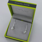 Sterling Silver Textured Tear Drop Earrings - Reeves & Reeves
