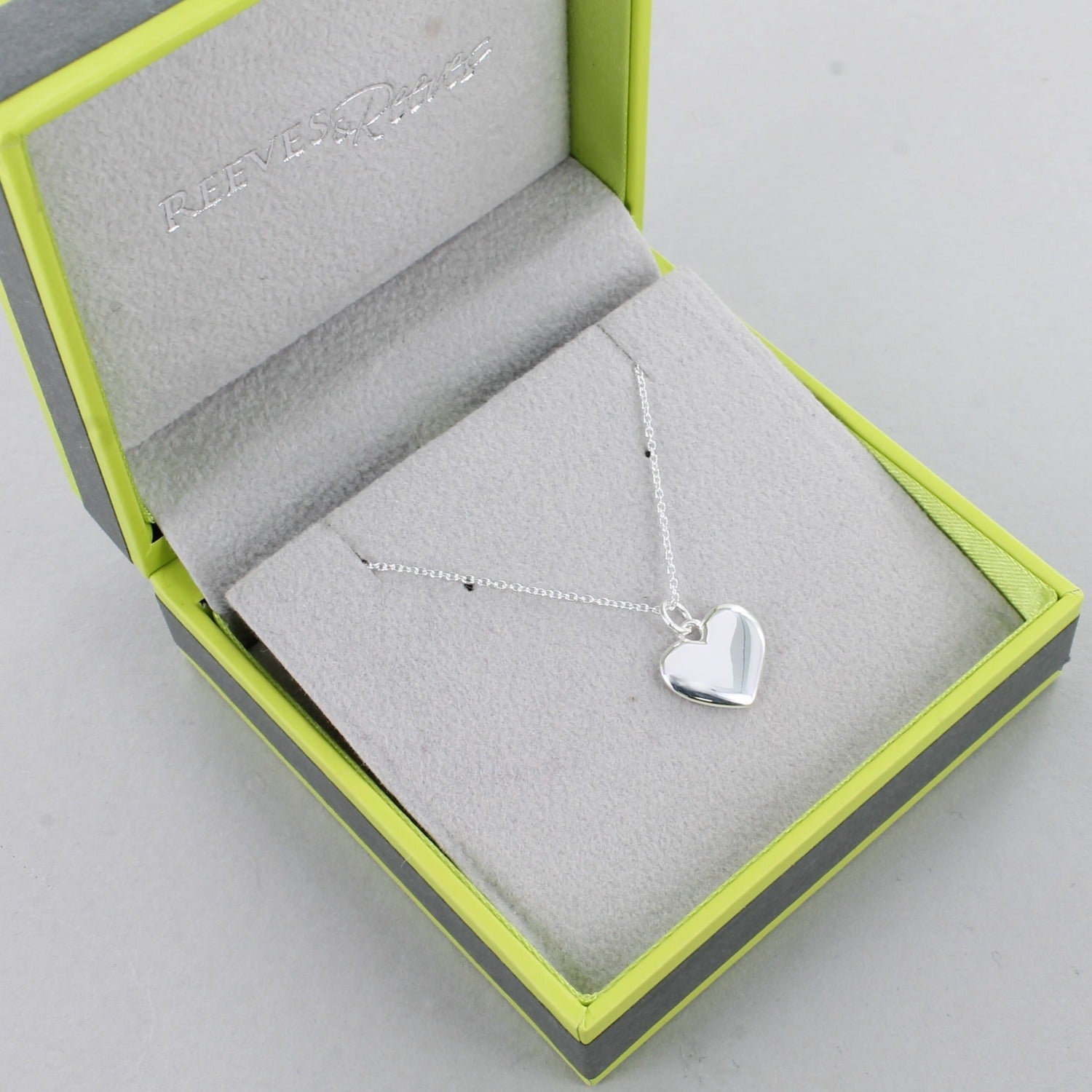 Sterling Silver Three Dimensional Charm Necklace - Reeves & Reeves