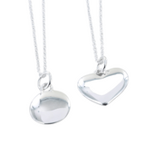 Sterling Silver Three Dimensional Charm Necklace - Reeves & Reeves