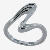 Sterling Silver Three Wave Ring - Reeves & Reeves
