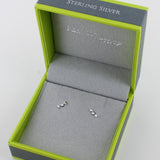Sterling Silver Trio Star Stud Earrings - Reeves & Reeves