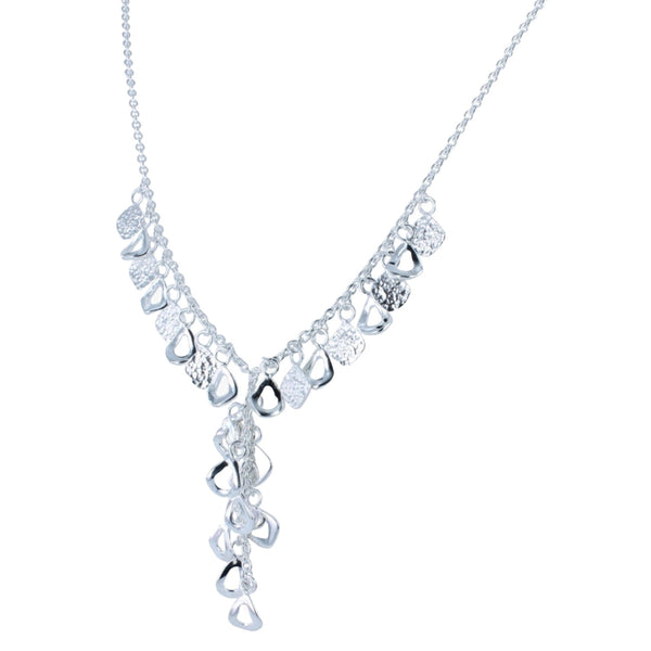 Sterling Silver Waterfall Necklace - Reeves & Reeves